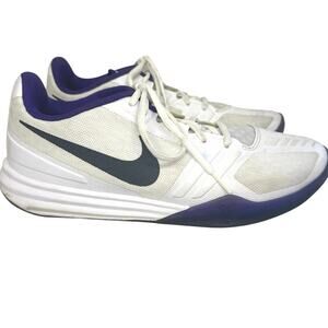 Nike KB Mentality 704942-101 Men's Size 8.5 White Court Purple Mamba